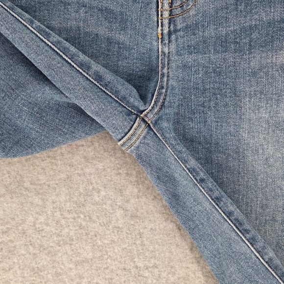 Quince Women 26 Bella Stretch Relaxed Straight Jeans Light Wash Denim - Picture 3 of 4